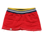 Coral Varsity Shorts - front view