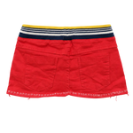 Coral Varsity Shorts - back view