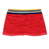 Coral Varsity Shorts - back view