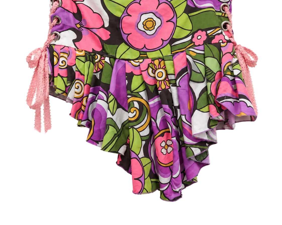 Flower Power Skirt - back view